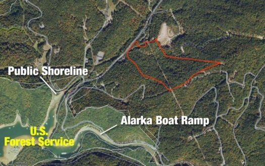 Dream Away on This 34.85 Acre Serene, Secluded Property with easy access to Fontana Lake and town!