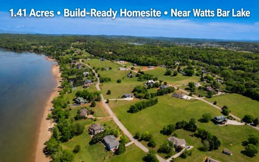 Build the Life You’ve Imagined – 1.41 Acres in Kingston, TN with Elevated Lake Views